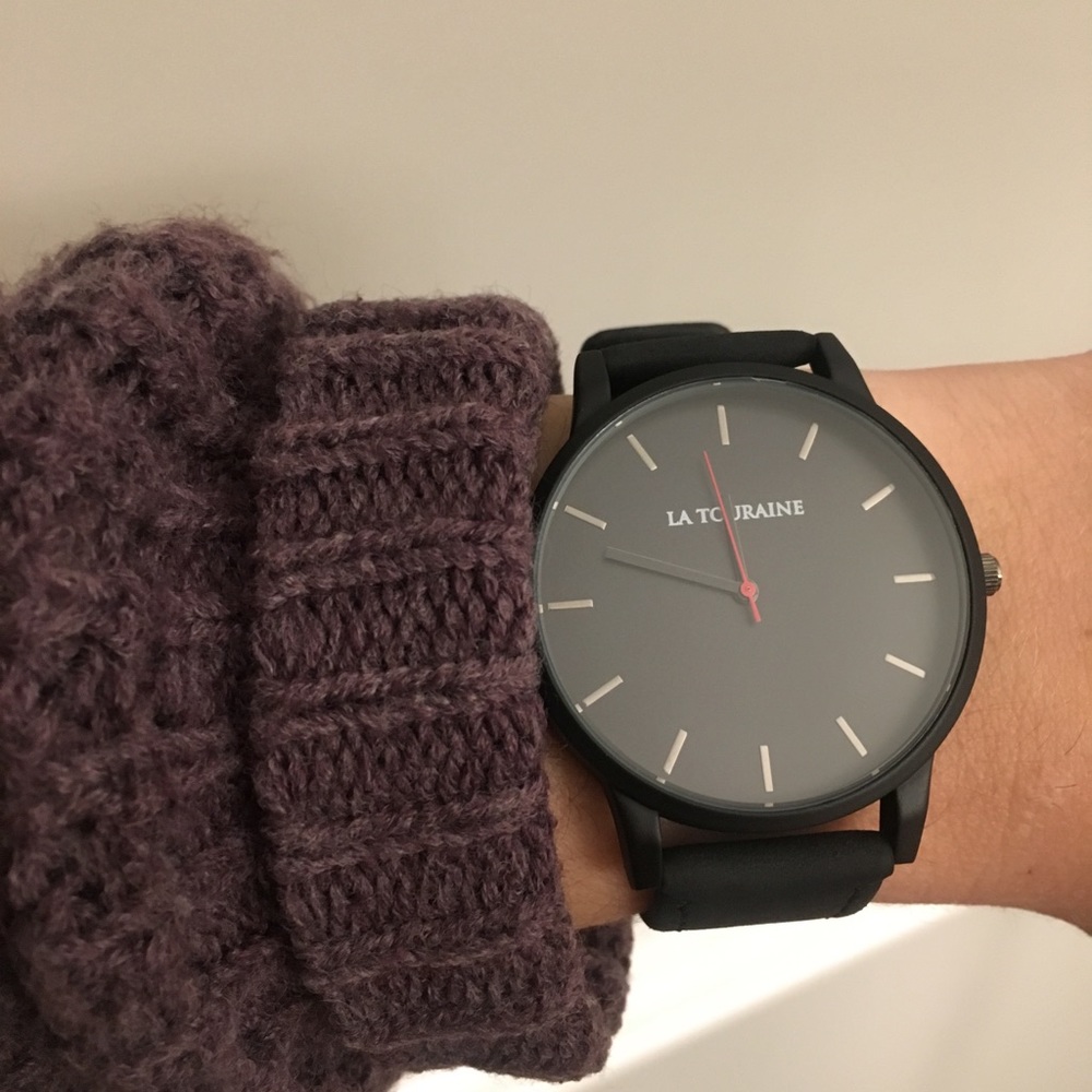 Daylight Savings Sale!! Leather watch